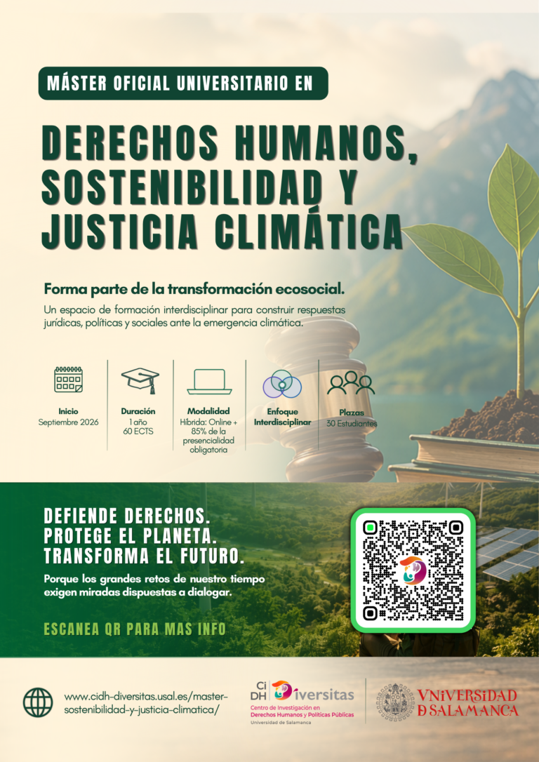 Abierta la preinscripción para el nuevo Máster en Derechos Humanos ...